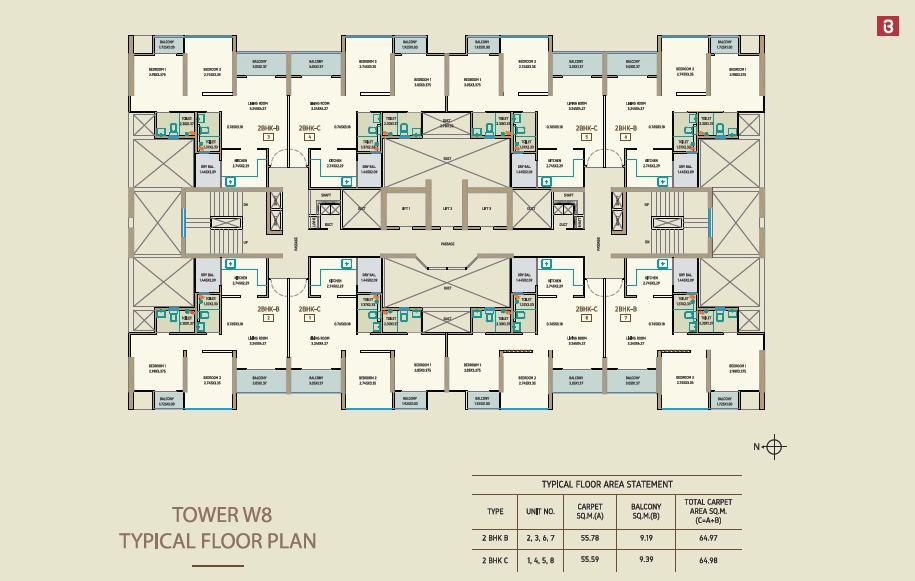Bramha The Collection Floor plan 4